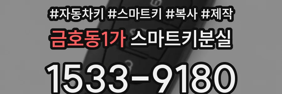 금호동1가 스마트키분실