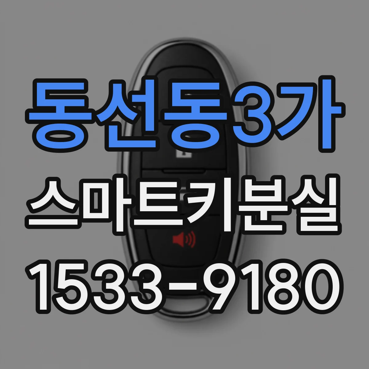 동선동3가 스마트키분실