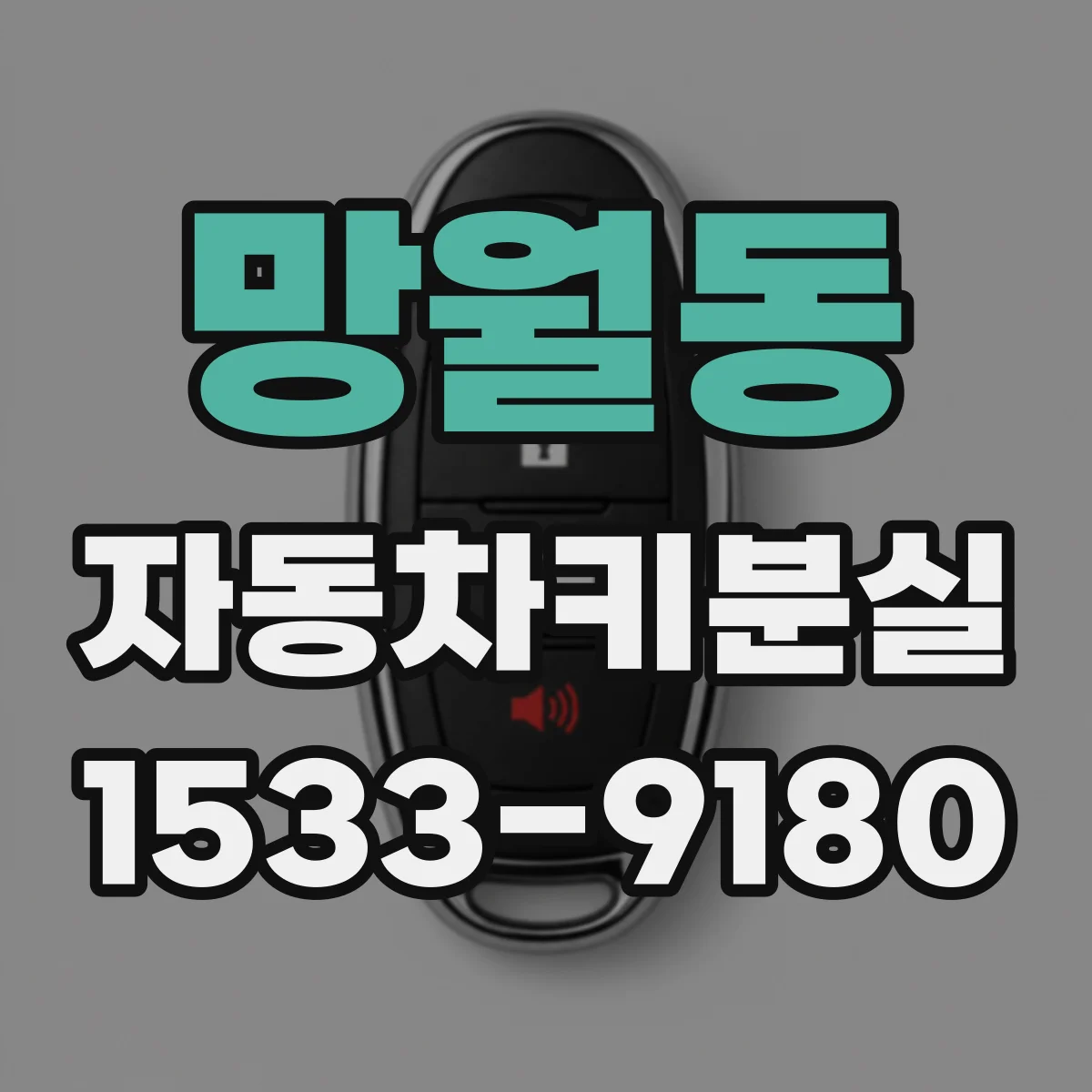 망월동 자동차키분실