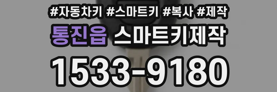 통진읍 스마트키제작