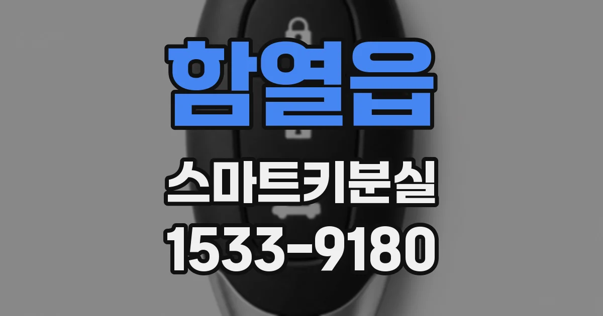 함열읍 스마트키분실