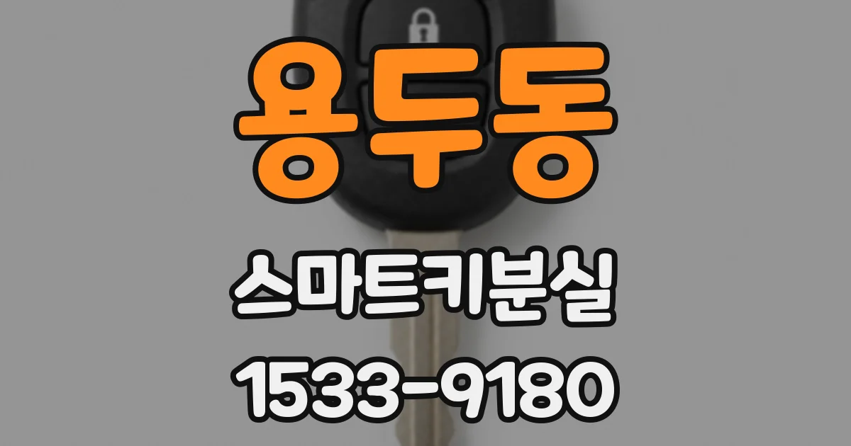 용두동 스마트키분실