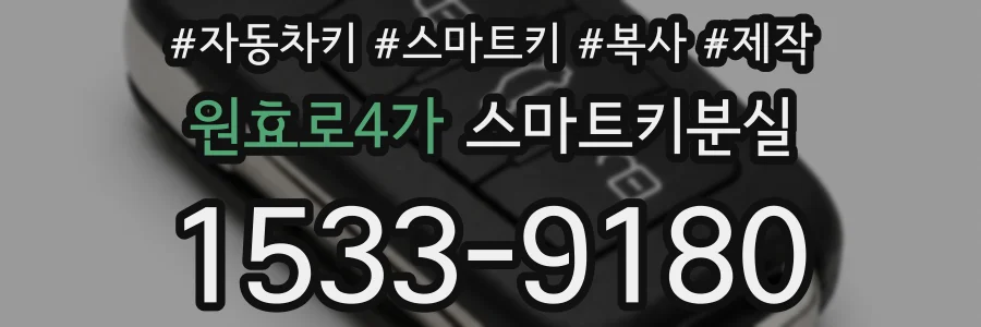 원효로4가 스마트키분실