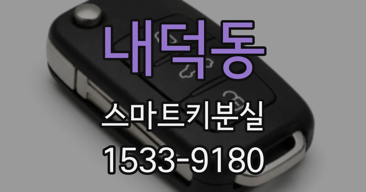 내덕동 스마트키분실