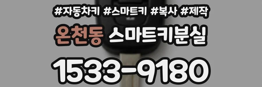 온천동 스마트키분실