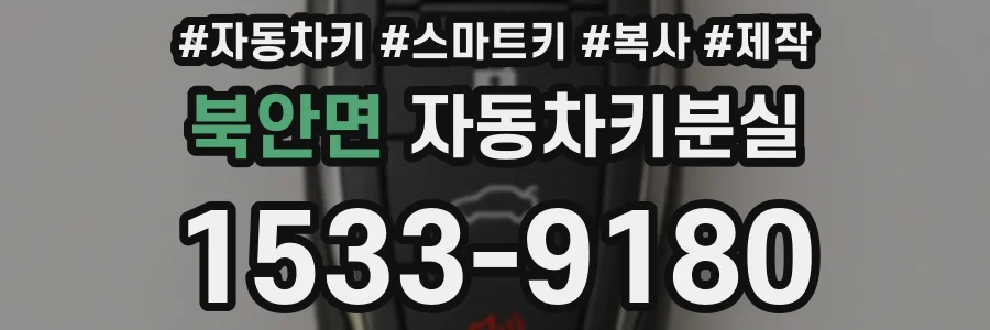 북안면 자동차키분실