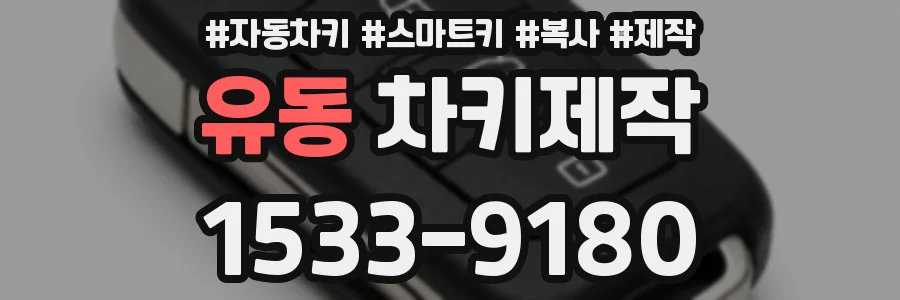 유동 차키제작