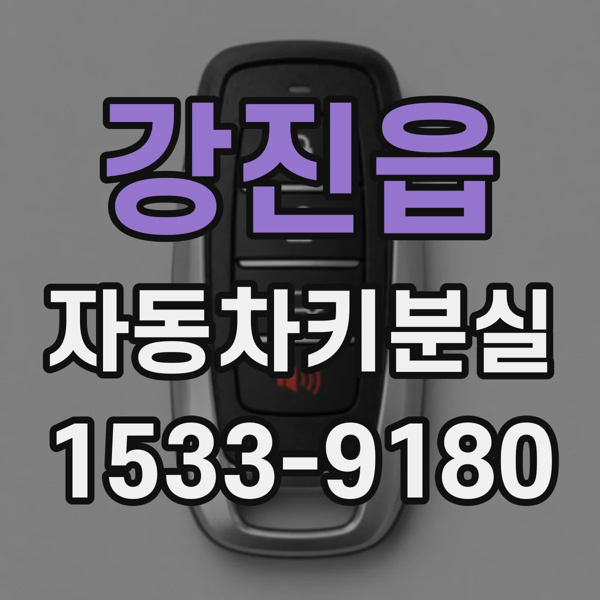 강진읍 자동차키분실