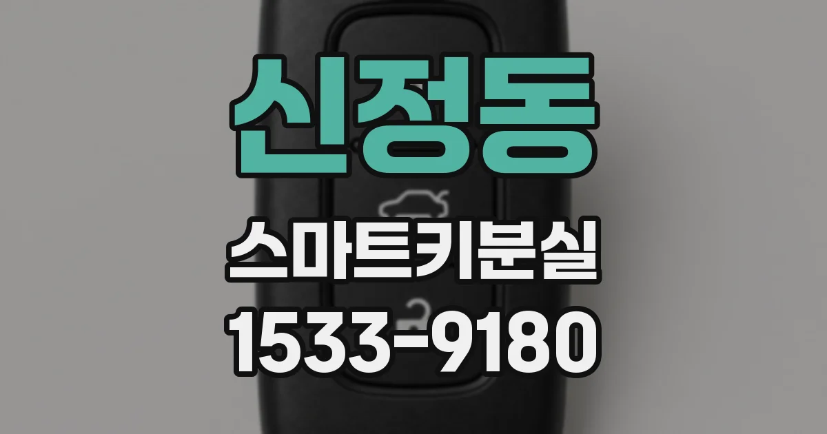 신정동 스마트키분실