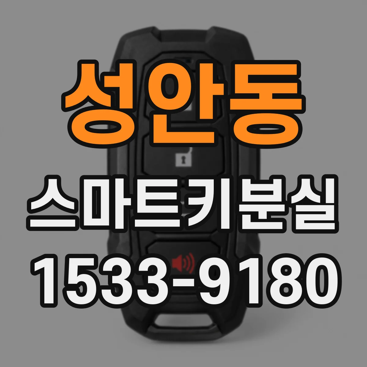 성안동 스마트키분실