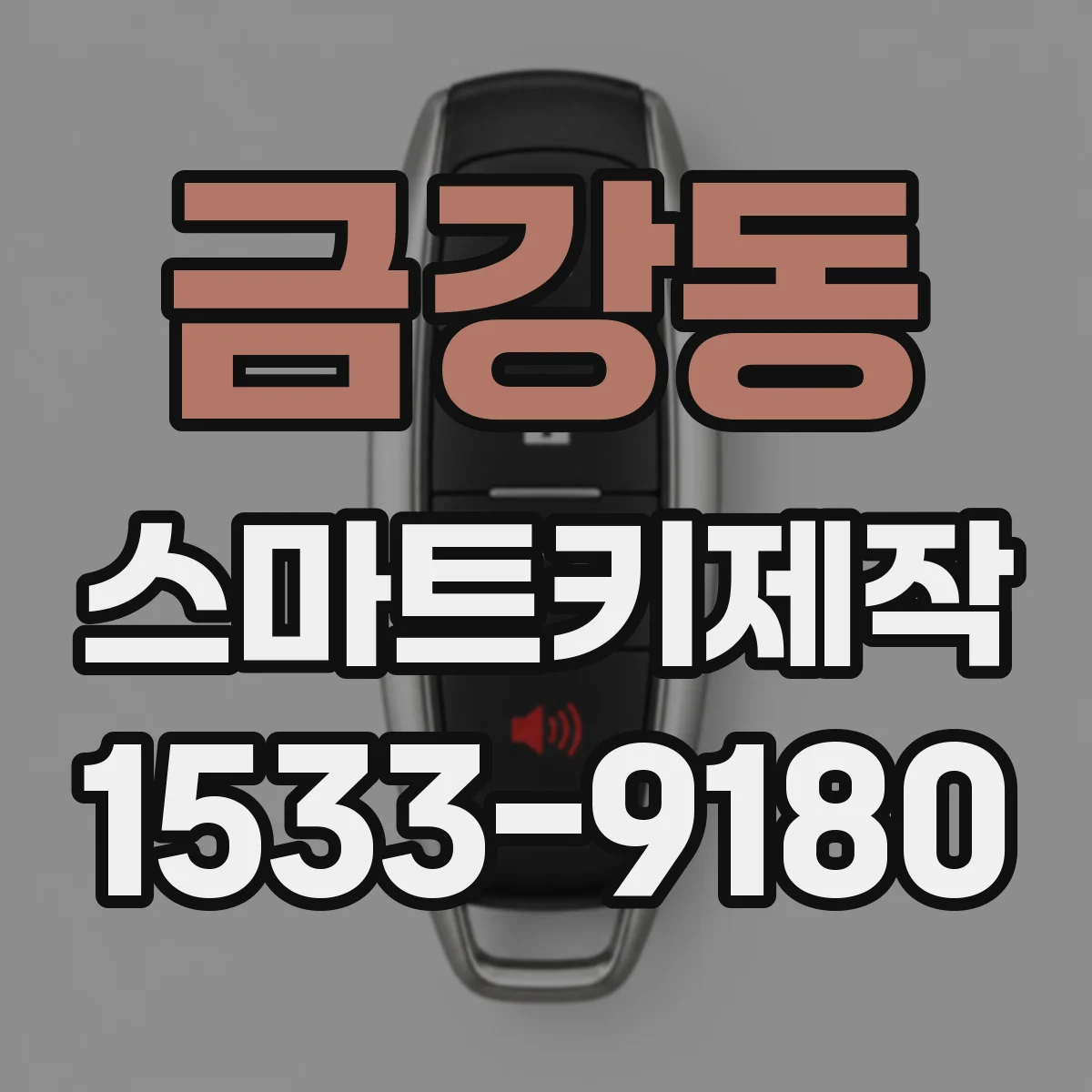 금강동 스마트키제작