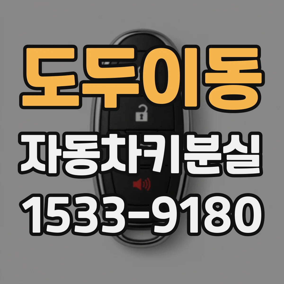 도두이동 자동차키분실