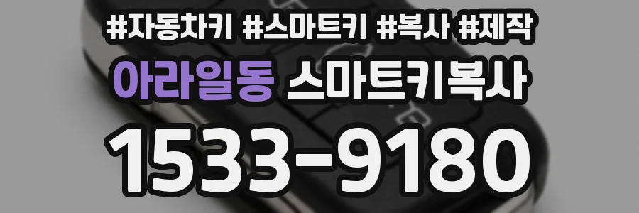아라일동 스마트키복사
