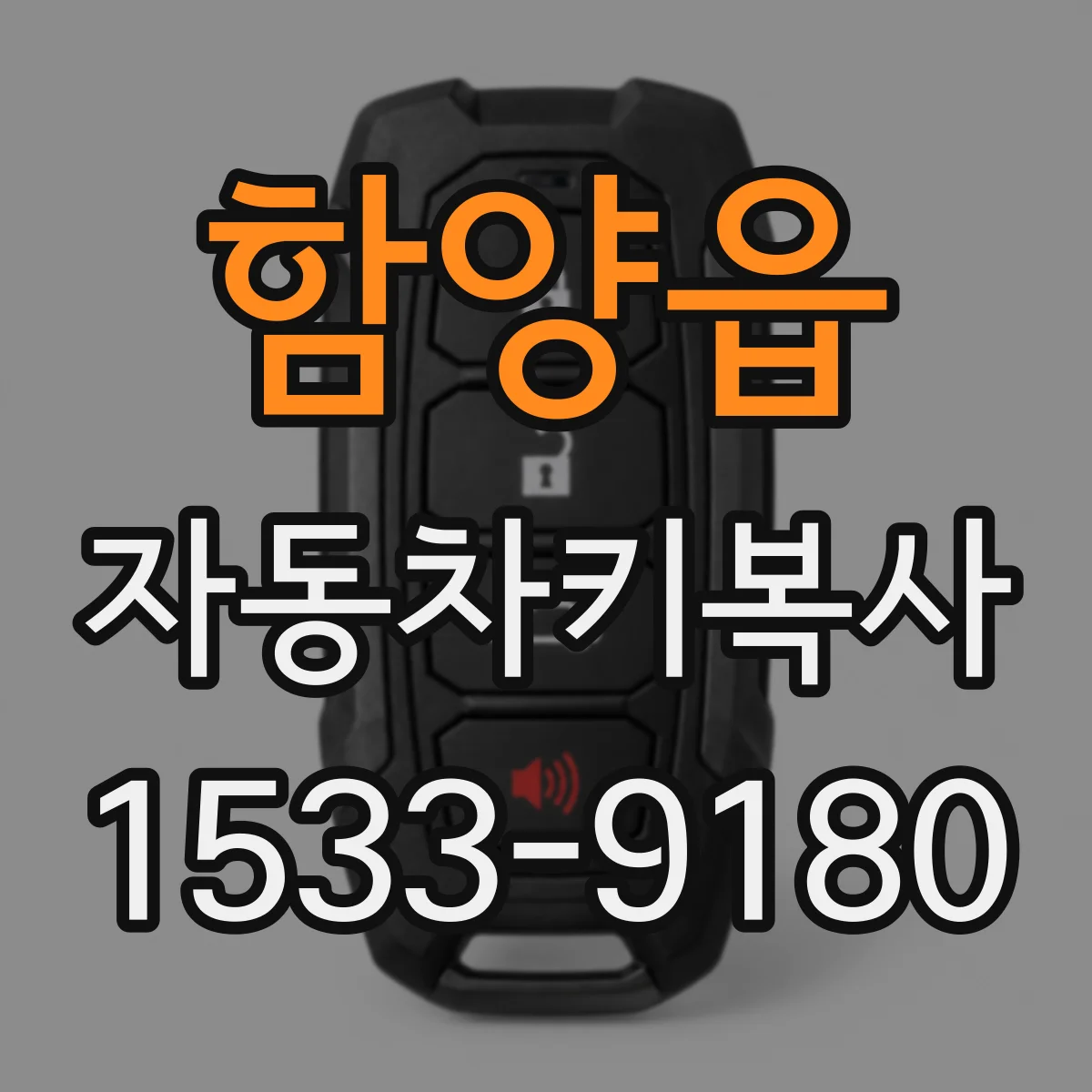 함양읍 자동차키복사