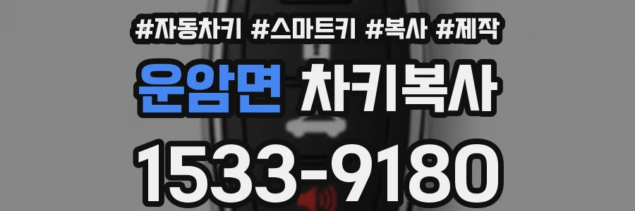 운암면 차키복사