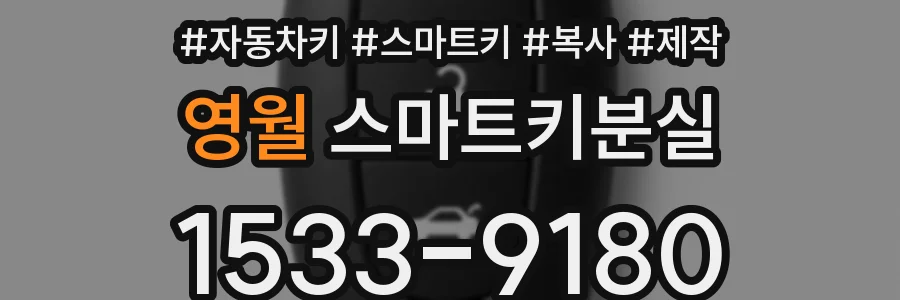 영월 스마트키분실