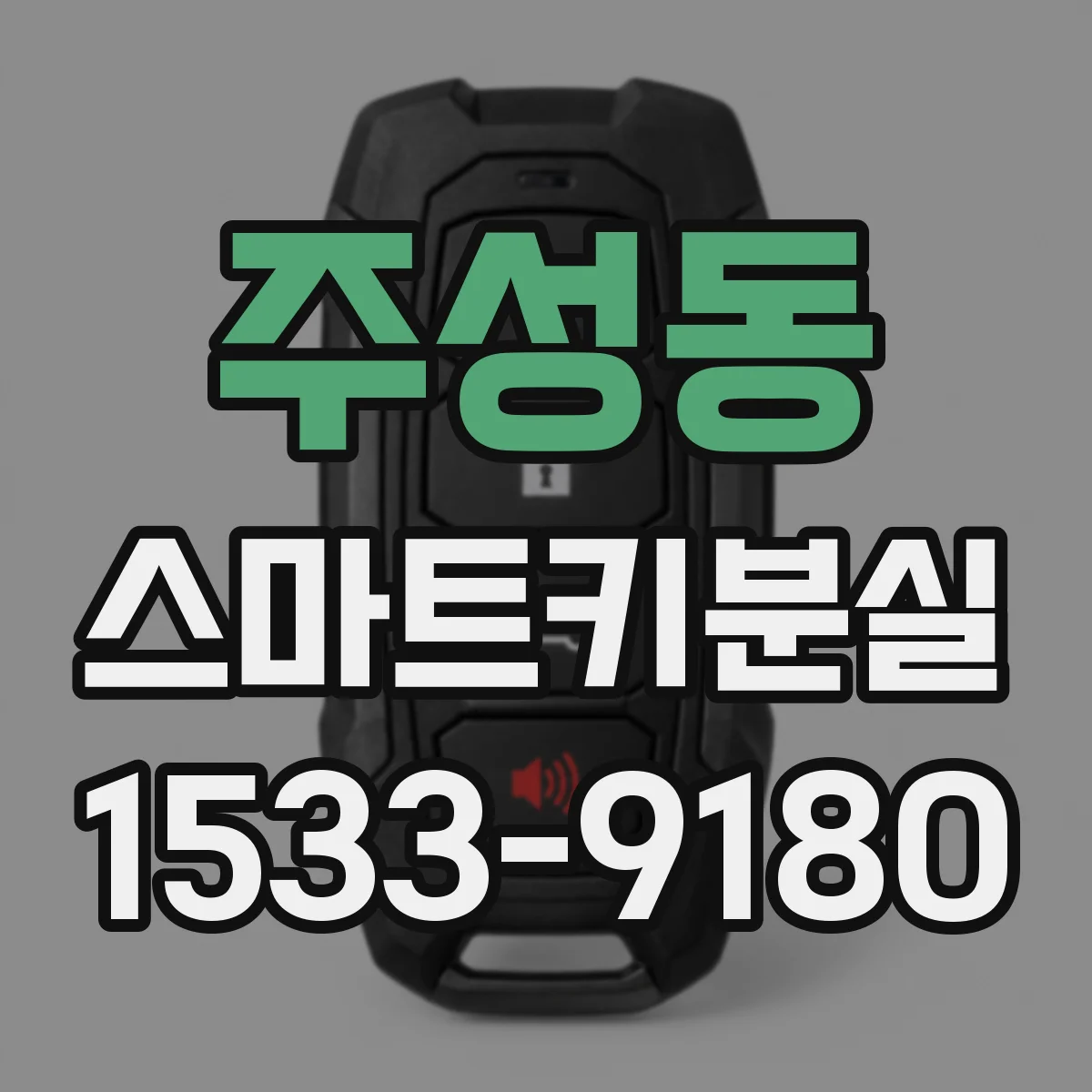 주성동 스마트키분실