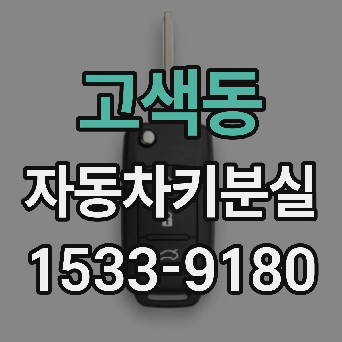 고색동 자동차키분실