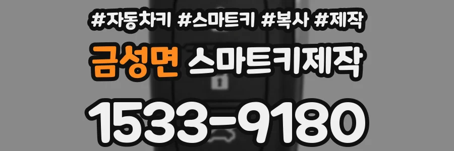 금성면 스마트키제작