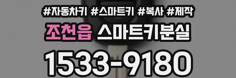 조천읍 스마트키분실