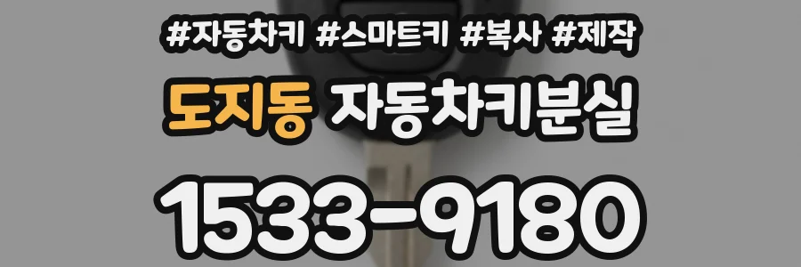 도지동 자동차키분실