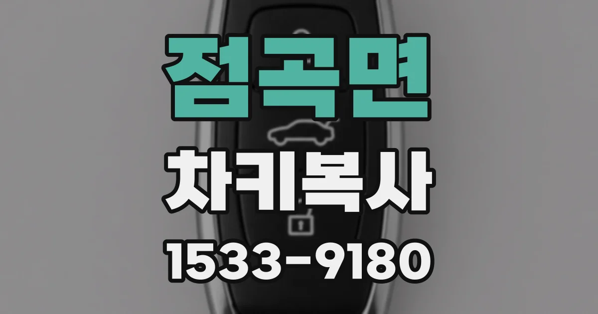 점곡면 차키복사