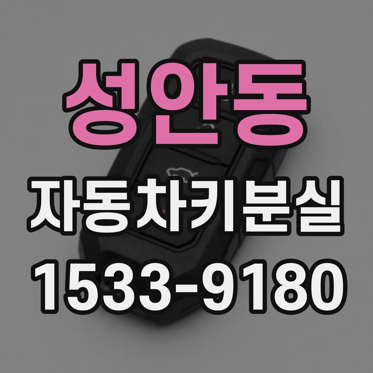 성안동 자동차키분실