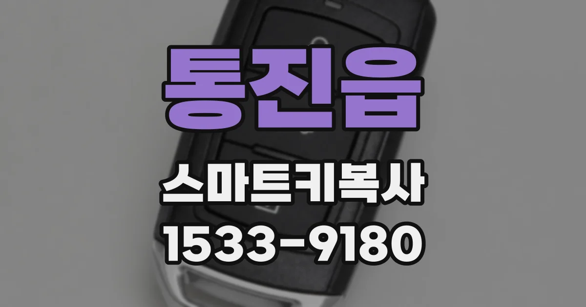 통진읍 스마트키복사