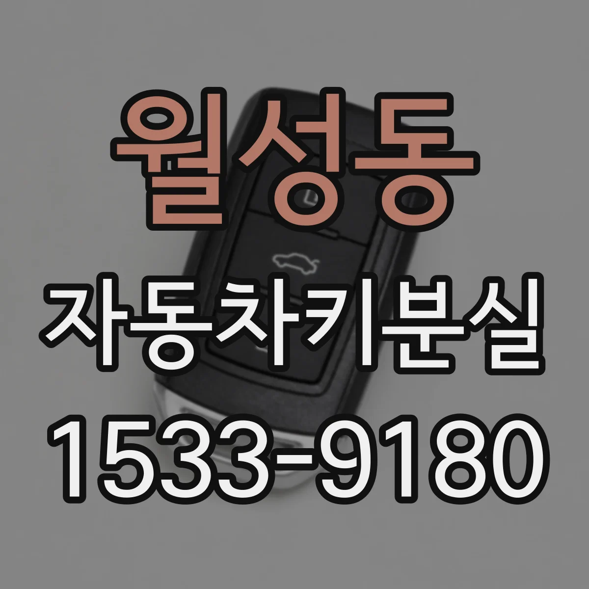 월성동 자동차키분실