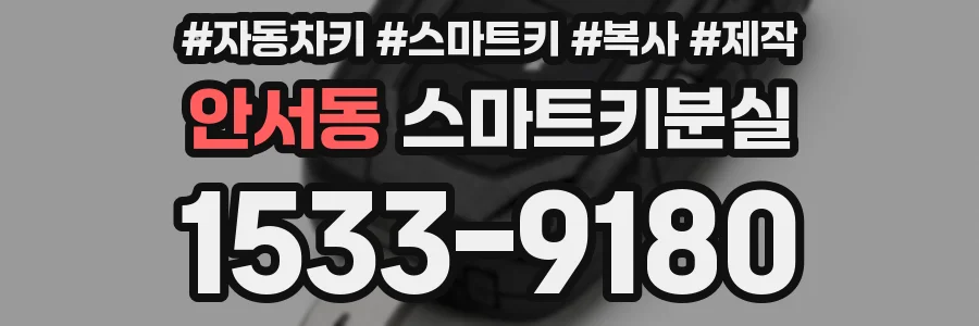 안서동 스마트키분실