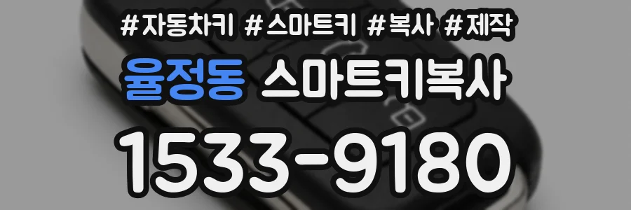 율정동 스마트키복사