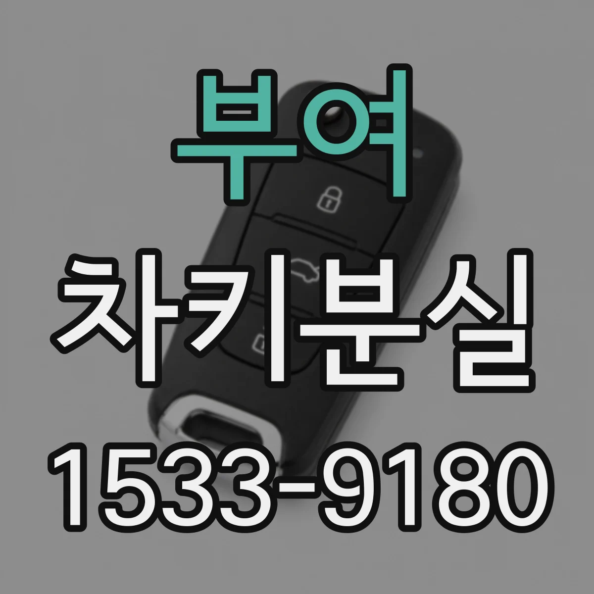 부여 차키분실