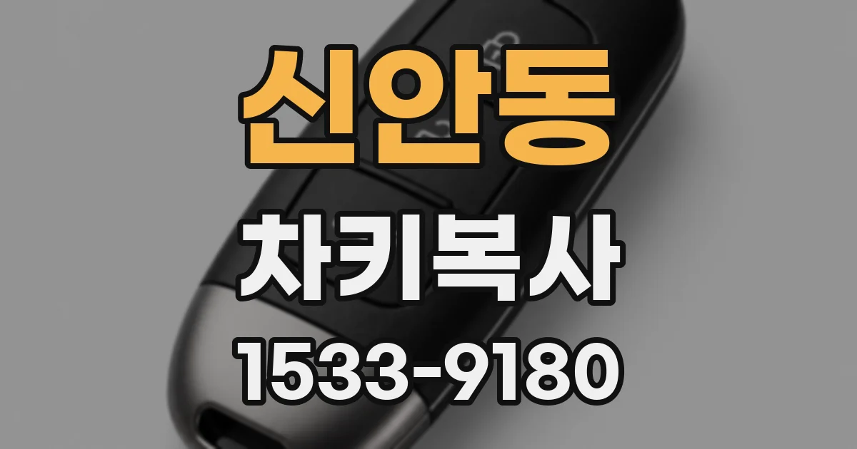 신안동 차키복사