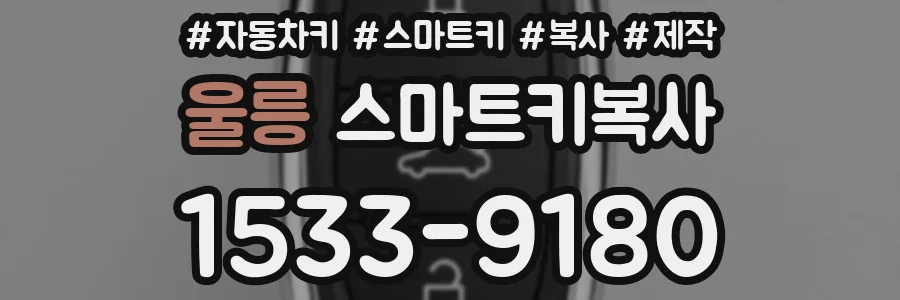 울릉 스마트키복사