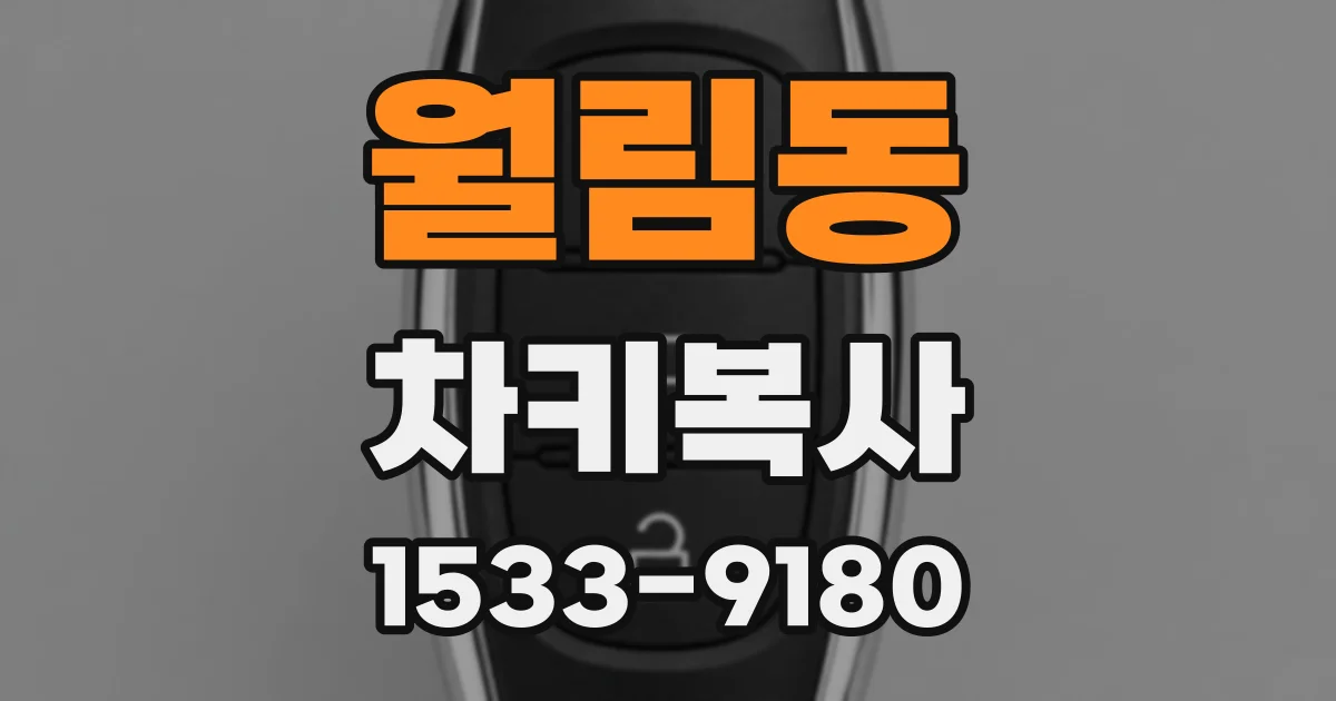 월림동 차키복사