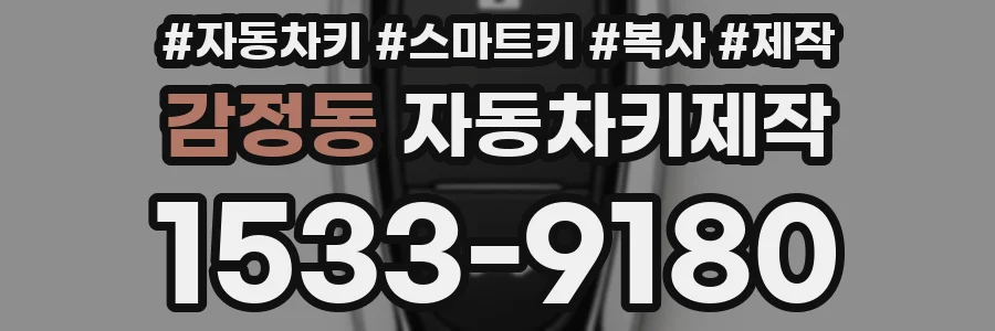 감정동 자동차키제작