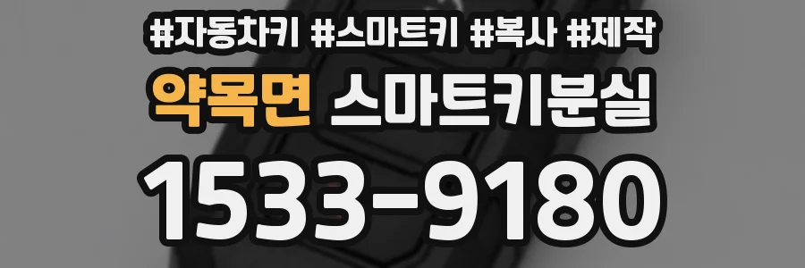 약목면 스마트키분실