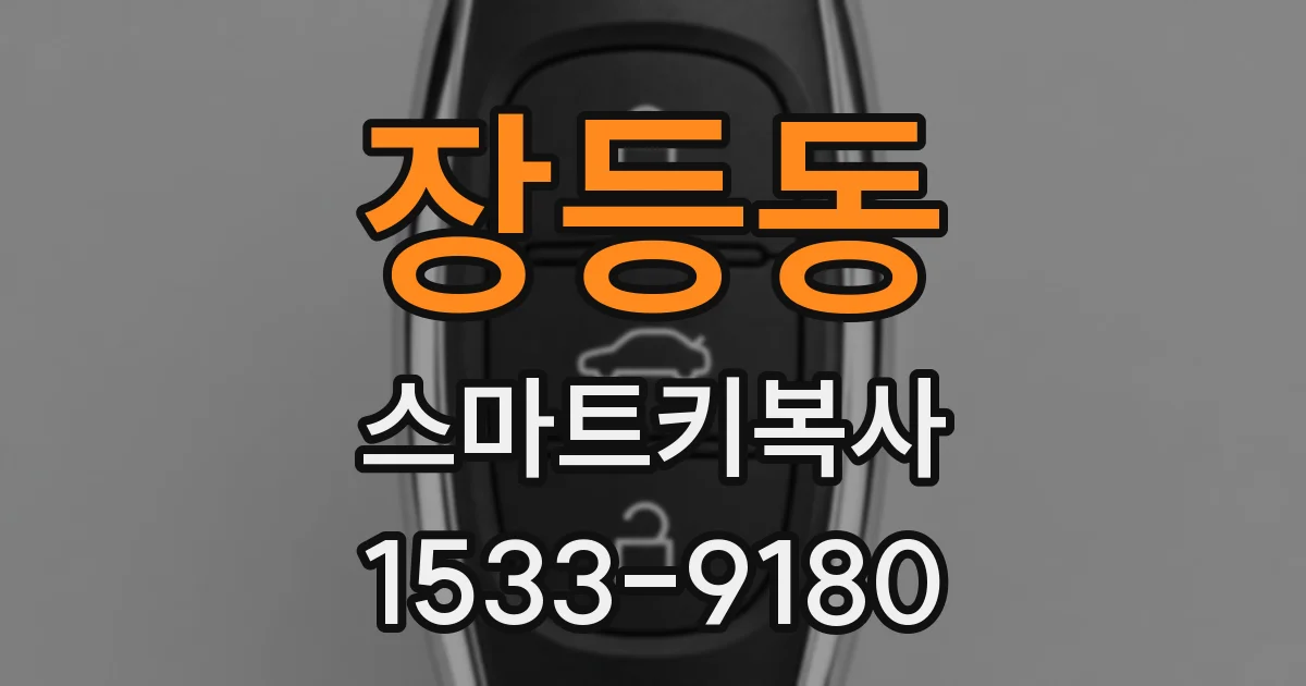 장등동 스마트키복사