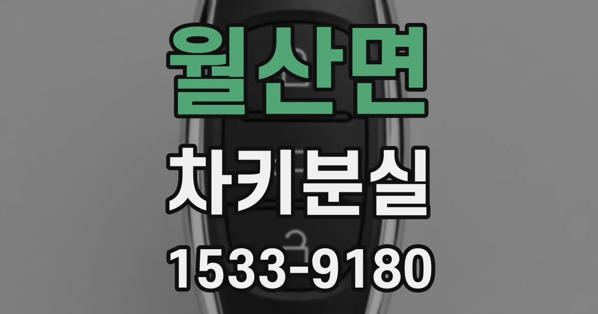 월산면 차키분실