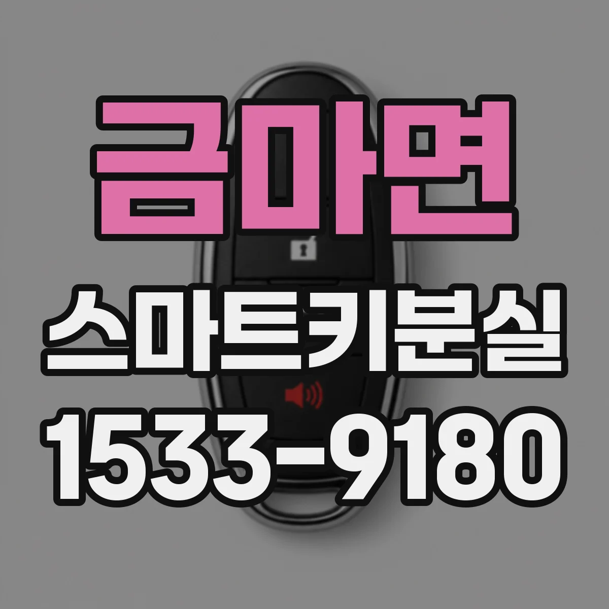 금마면 스마트키분실