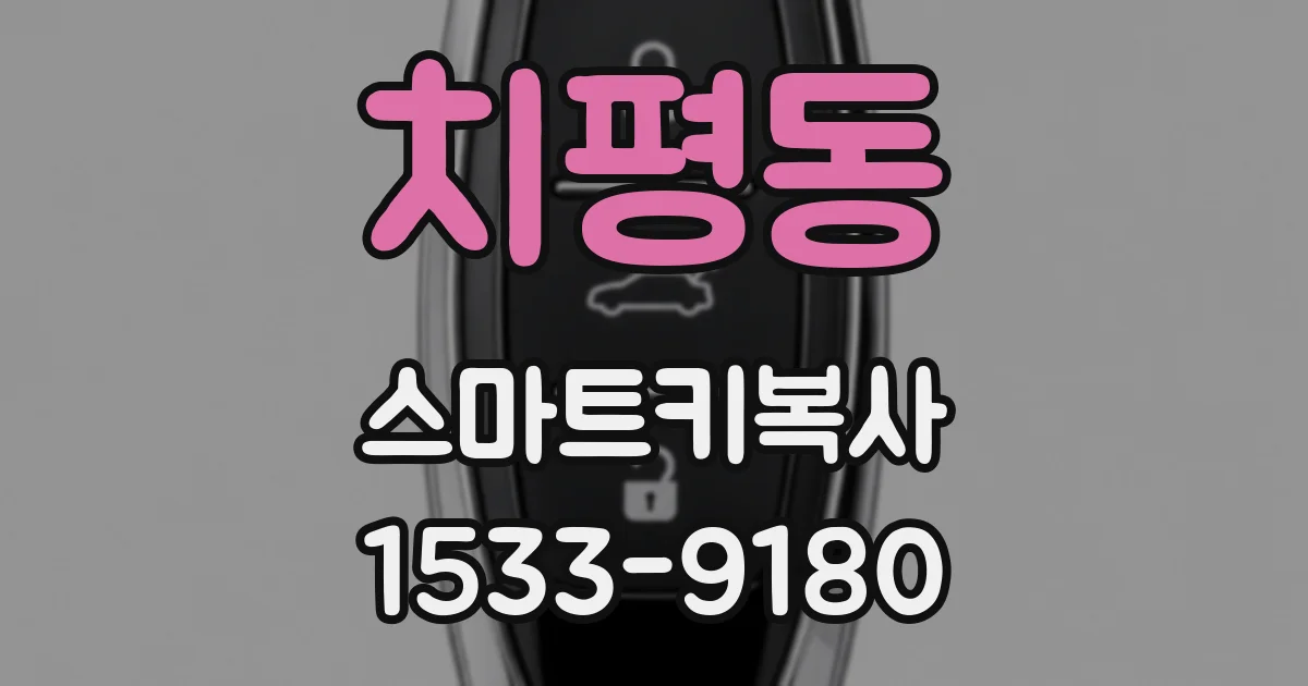 치평동 스마트키복사
