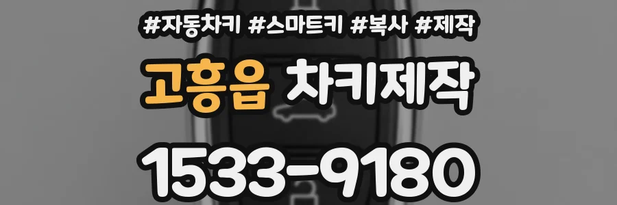 고흥읍 차키제작