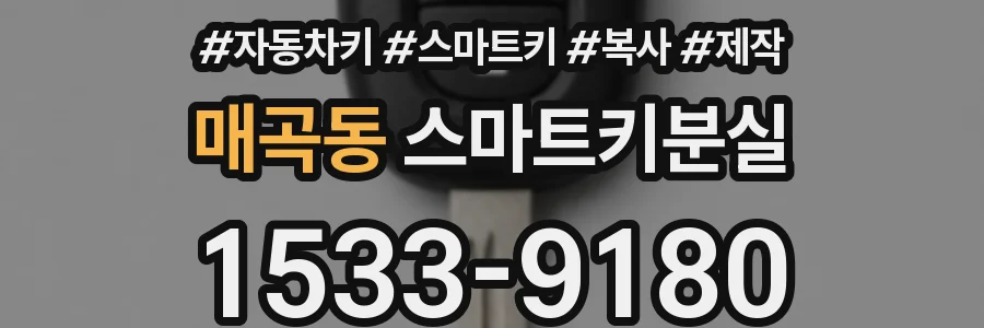 매곡동 스마트키분실