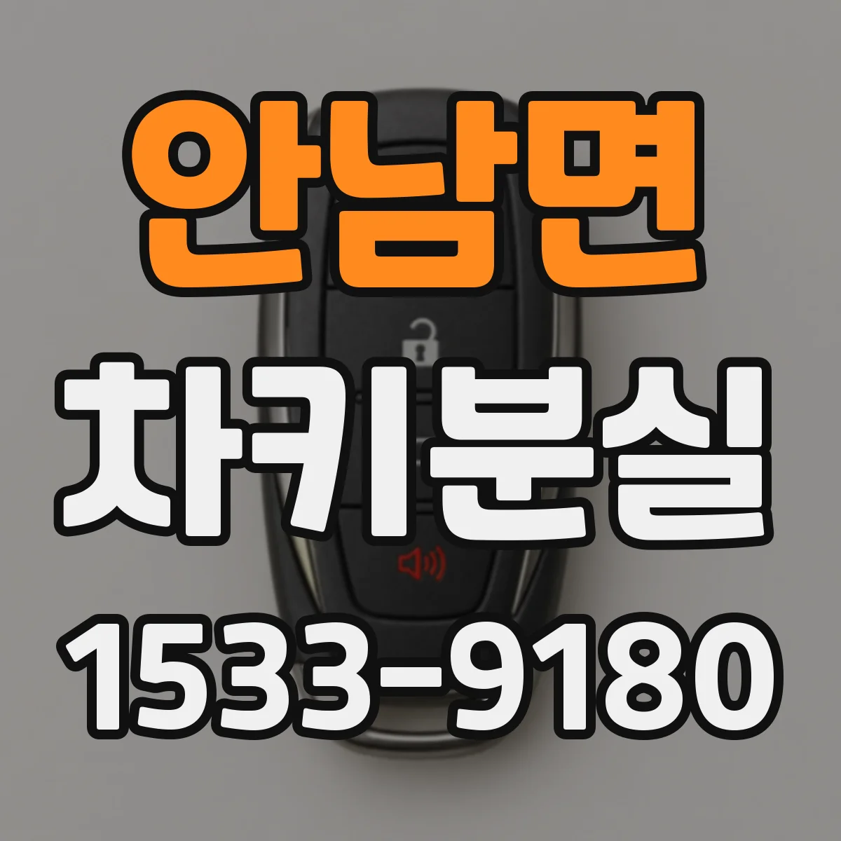 안남면 차키분실