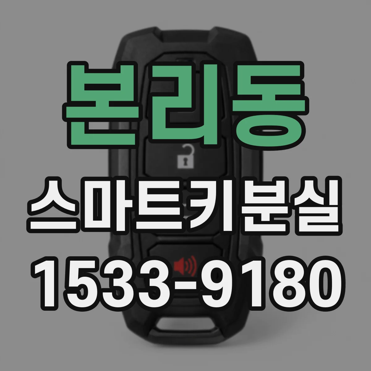 본리동 스마트키분실