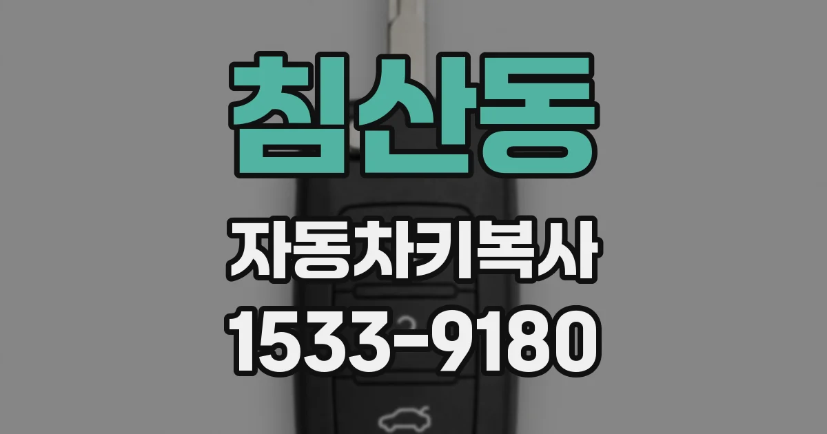 침산동 자동차키복사