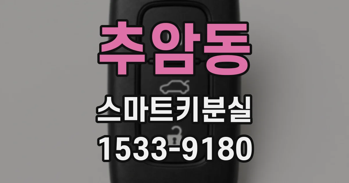 추암동 스마트키분실
