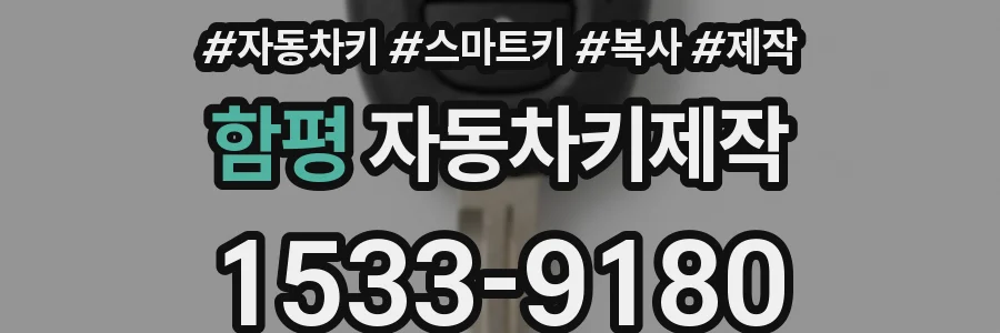 함평 자동차키제작