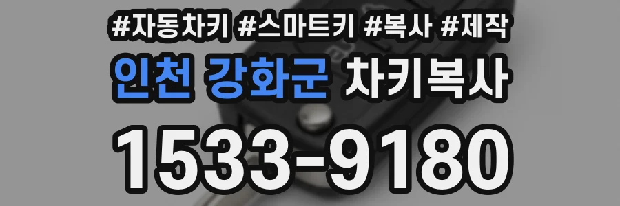 인천 강화군 차키복사