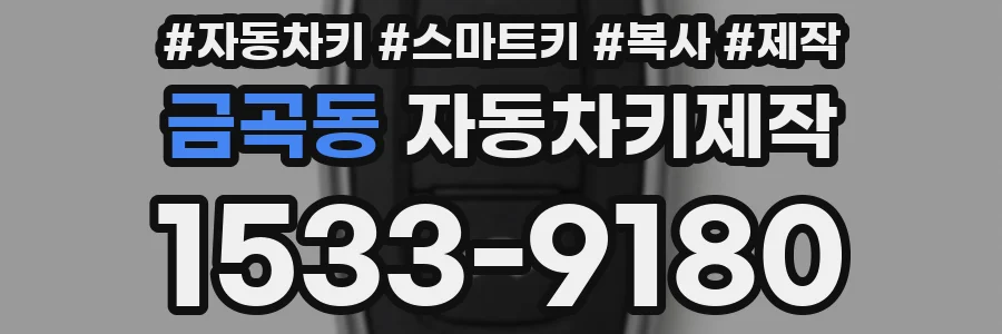 금곡동 자동차키제작
